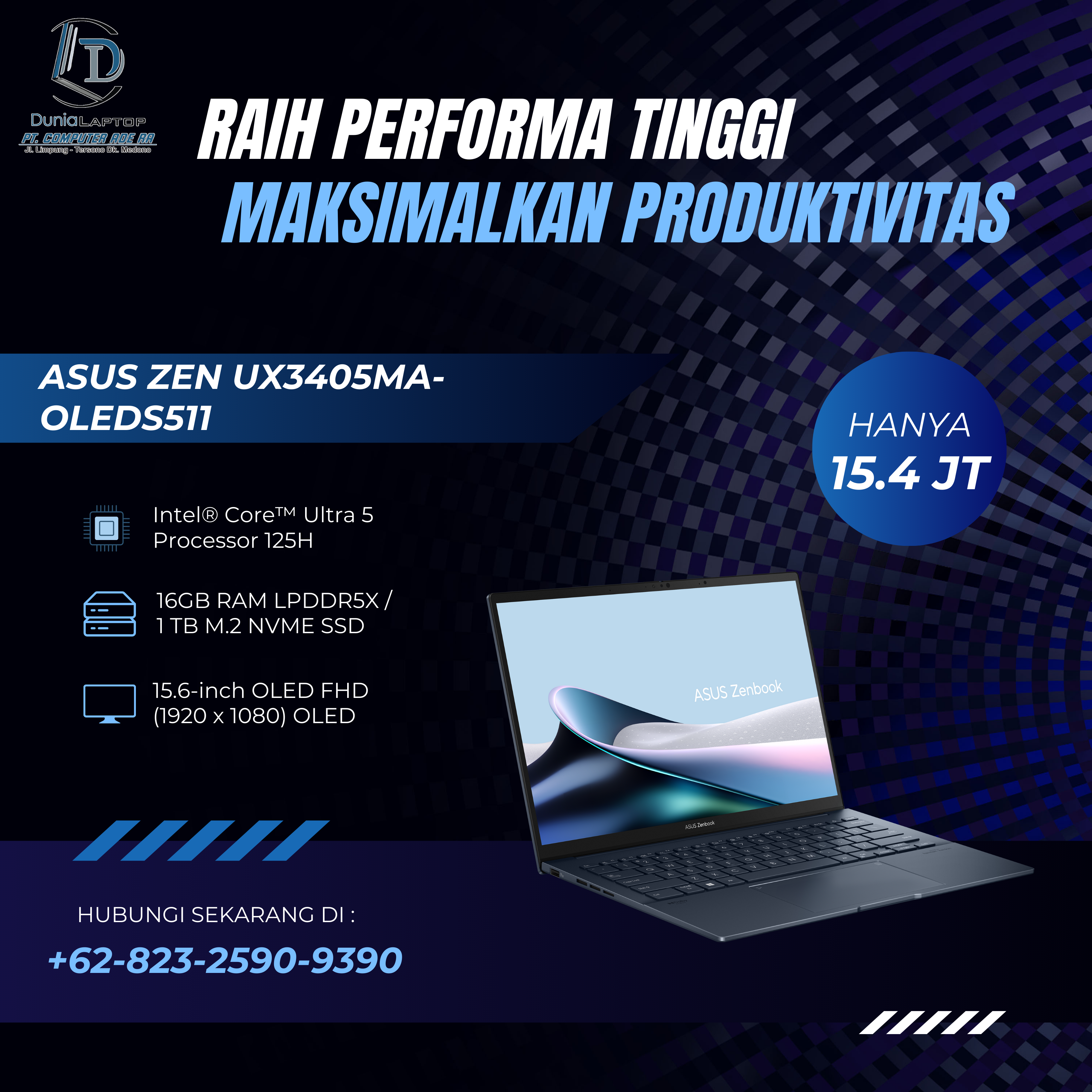 ASUS ZEN UX3405MA-OLEDS511